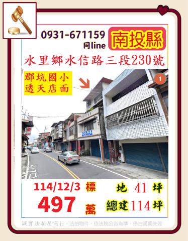 南投水里透天法拍-0