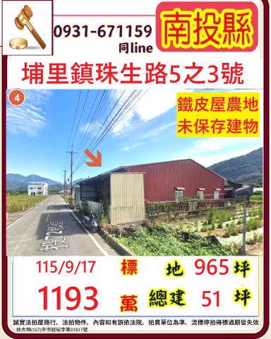 南投埔里法拍透天-0