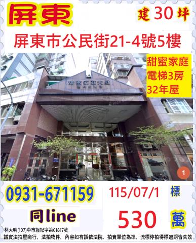 屏東法拍華廈-0