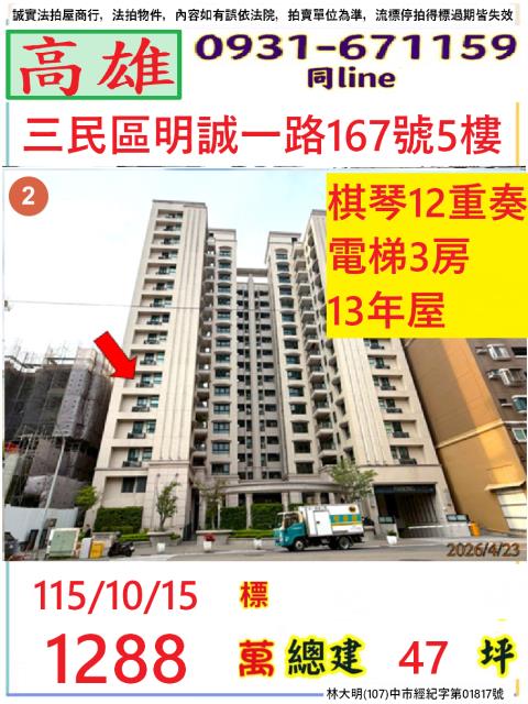 高雄三民區拍賣大樓-0